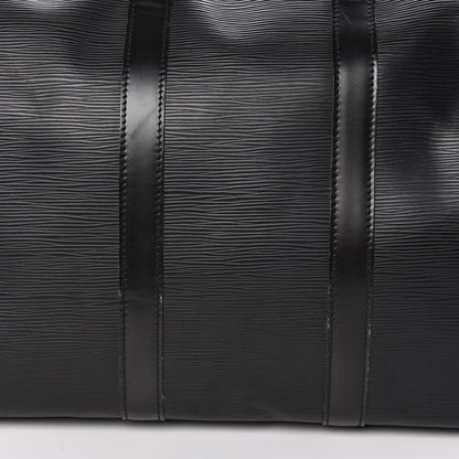 Louis Vuitton Epi Keepall 45 Black 10 of 12