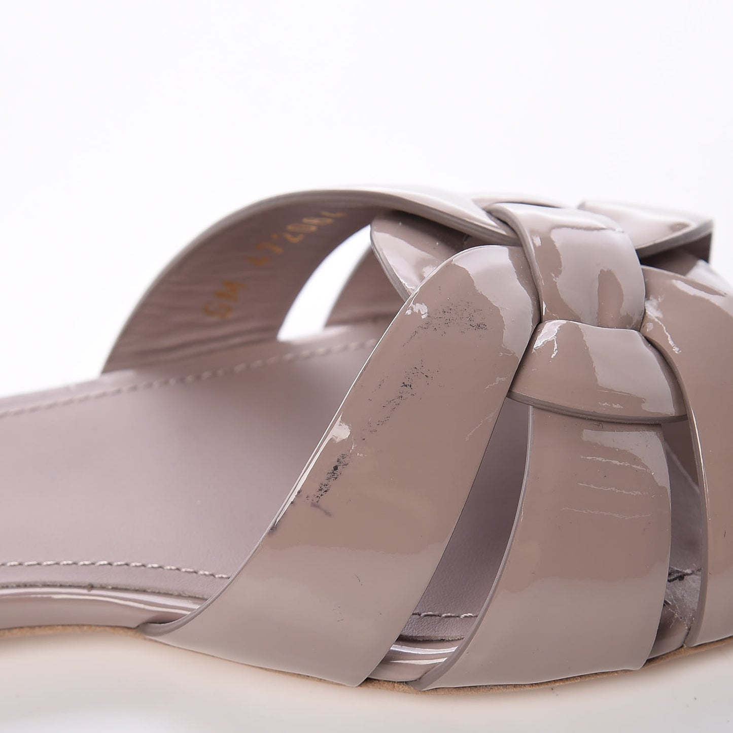 Patent Tribute 05 Slide Sandals 36.5 Powder Pink