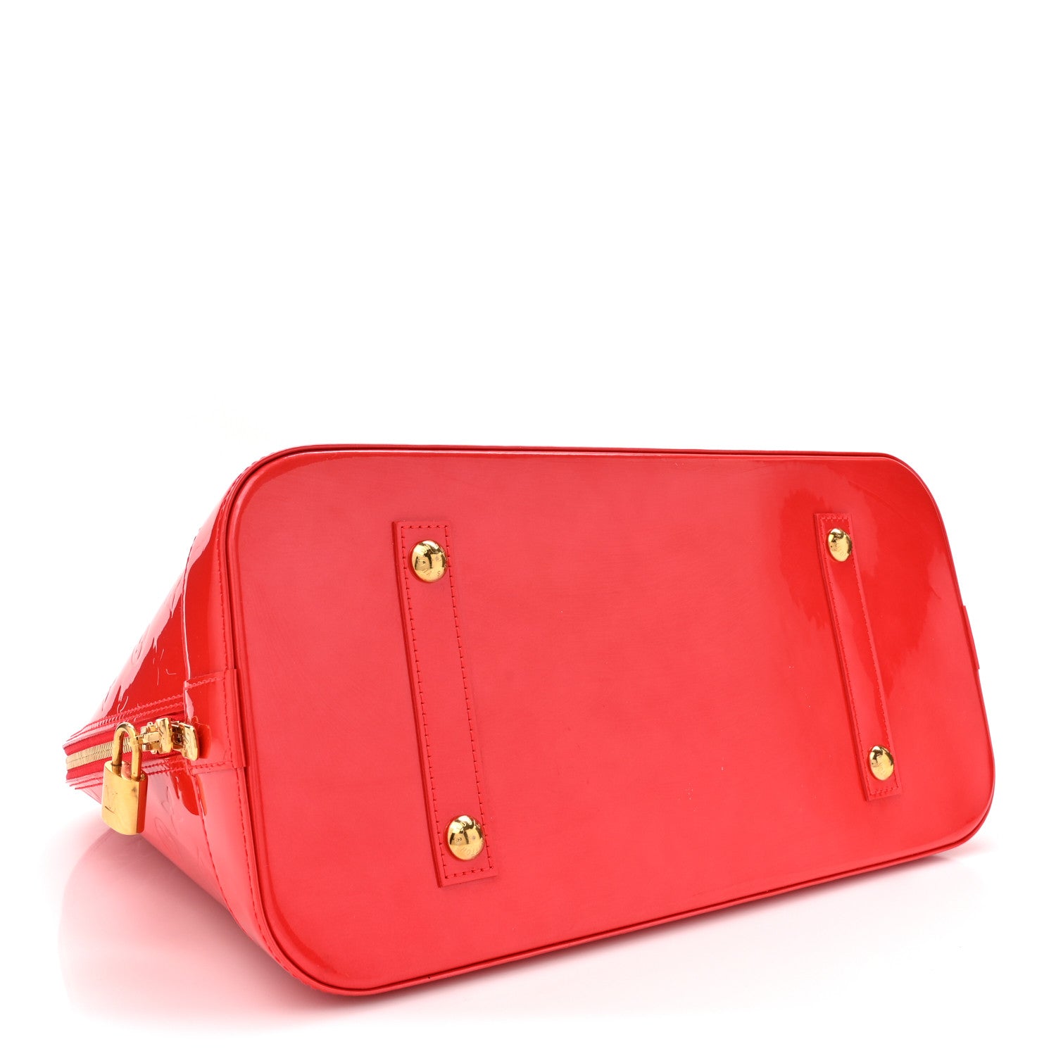 Louis Vuitton Vernis Alma GM Rouge Grenadine 4 of 14
