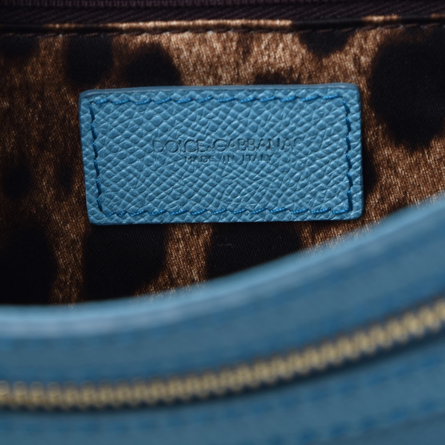 Dolce & Gabbana Dauphine Large Miss Sicily Satchel Light Blue 9 of 14
