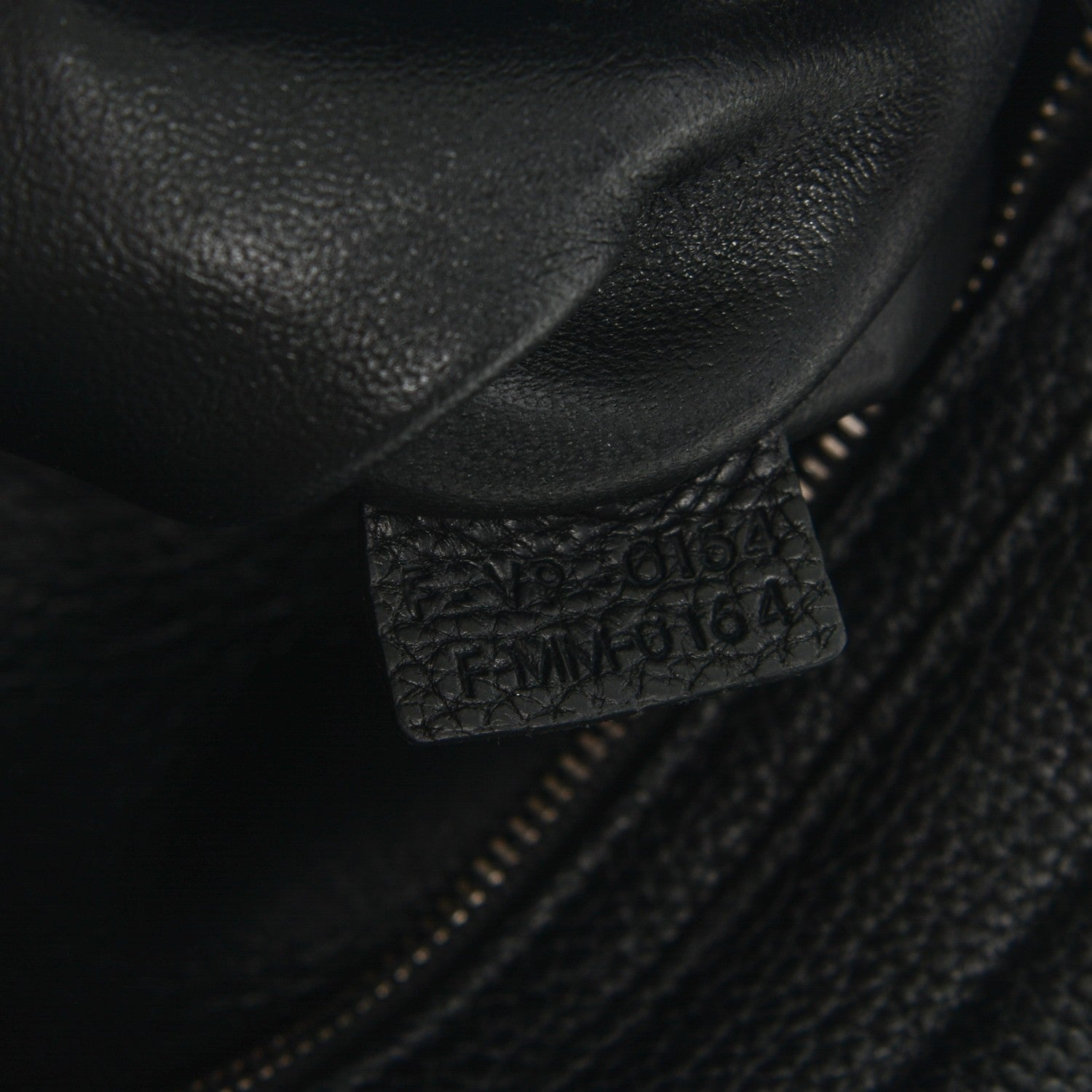 Celine Drummed Calfskin Suede Medium Trapeze Black 7 of 7
