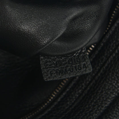 Celine Drummed Calfskin Suede Medium Trapeze Black 7 of 7