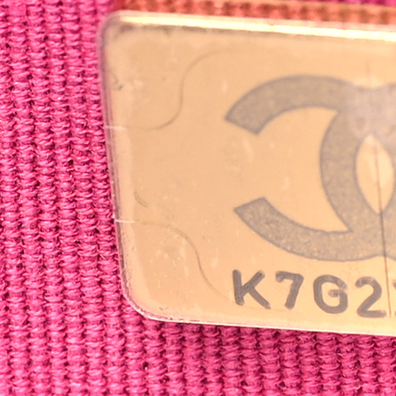 Chanel Caviar Quilted Wallet on Chain WOC Fuchsia 8 of 12