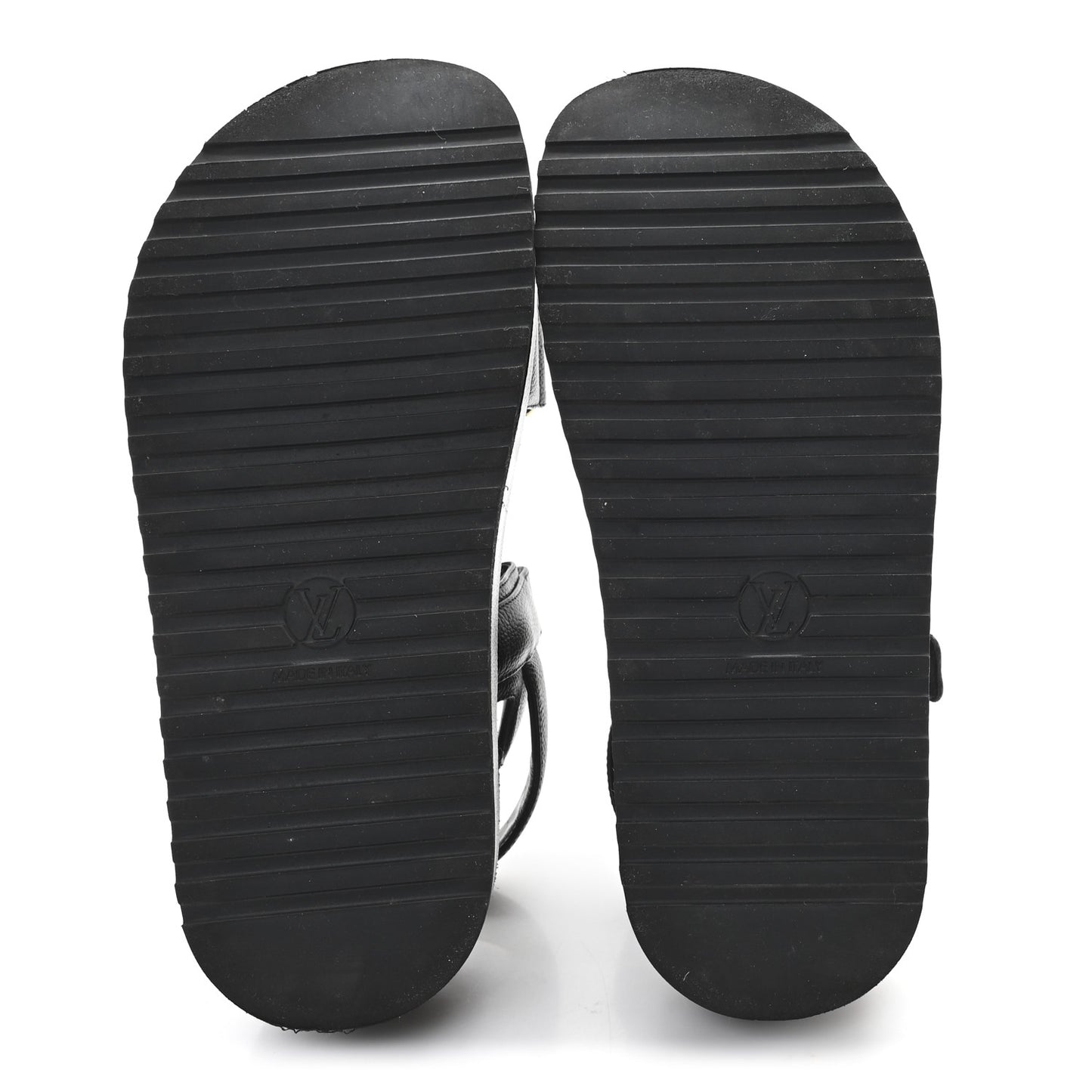 Lambskin Sunset Comfort Platform Sandals 39 Black