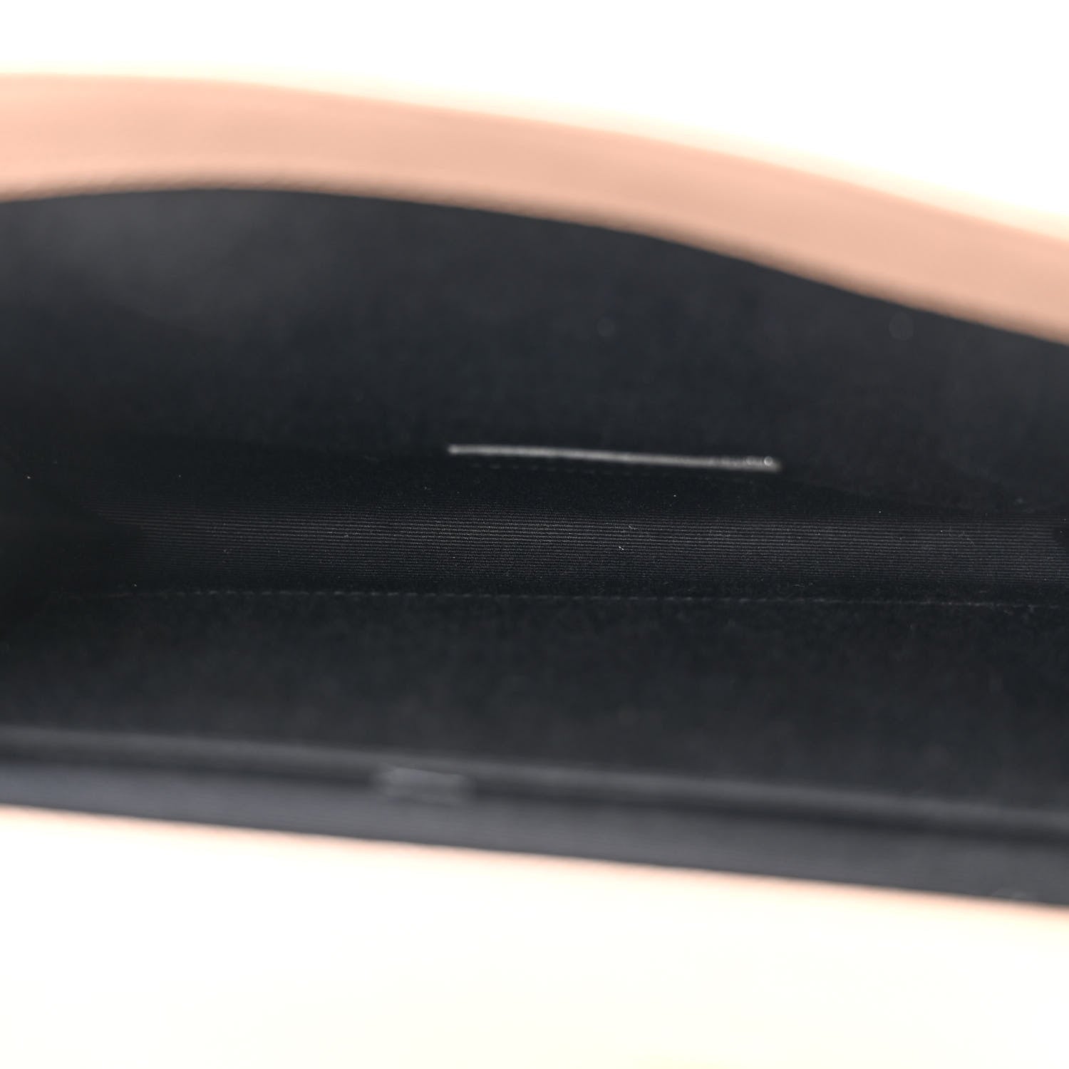 Saint Laurent Grain De Poudre Matelasse Chevron Monogram Envelope Clutch Dark Beige 5 of 11