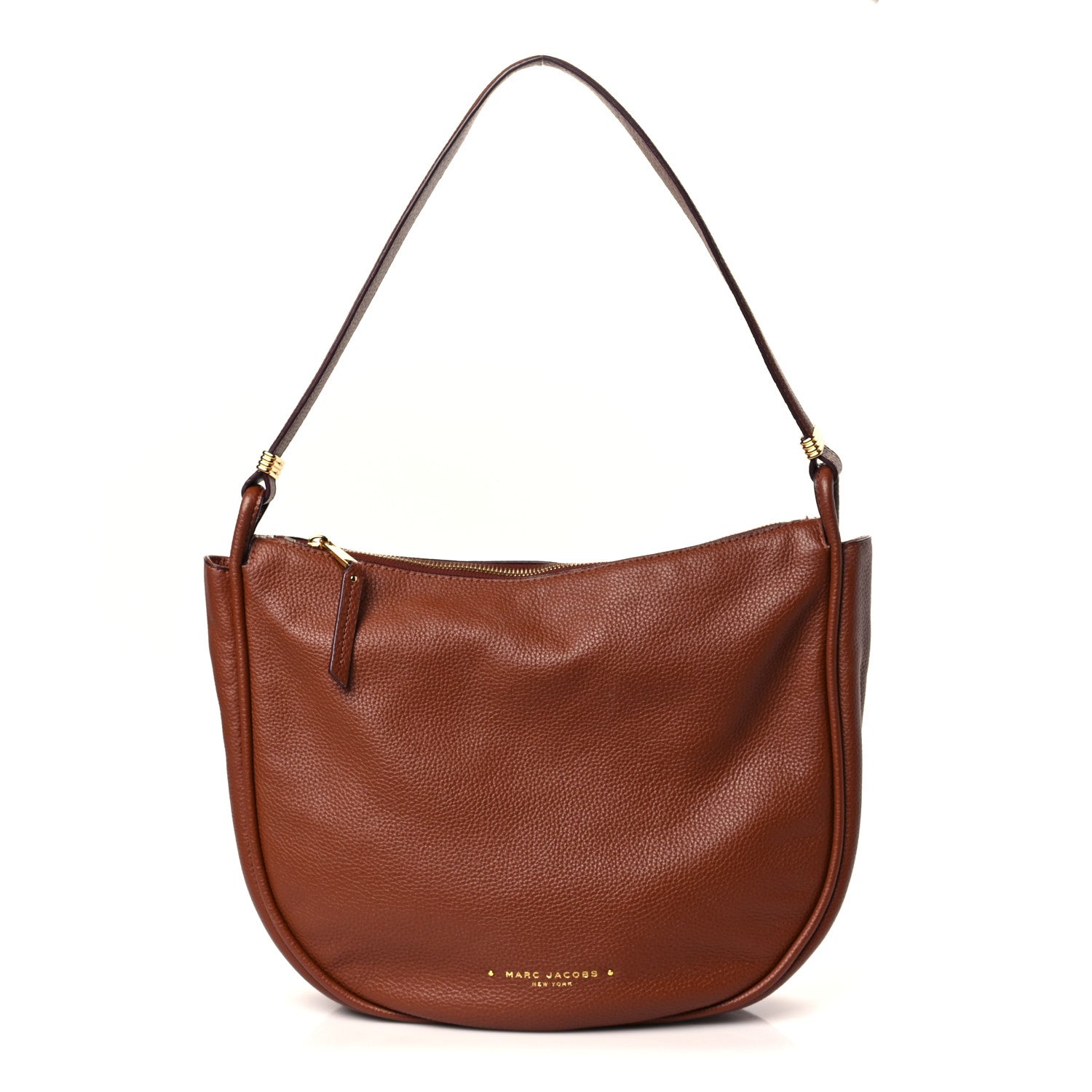 Marc Jacobs Calfskin Hobo Brown 1 of 8