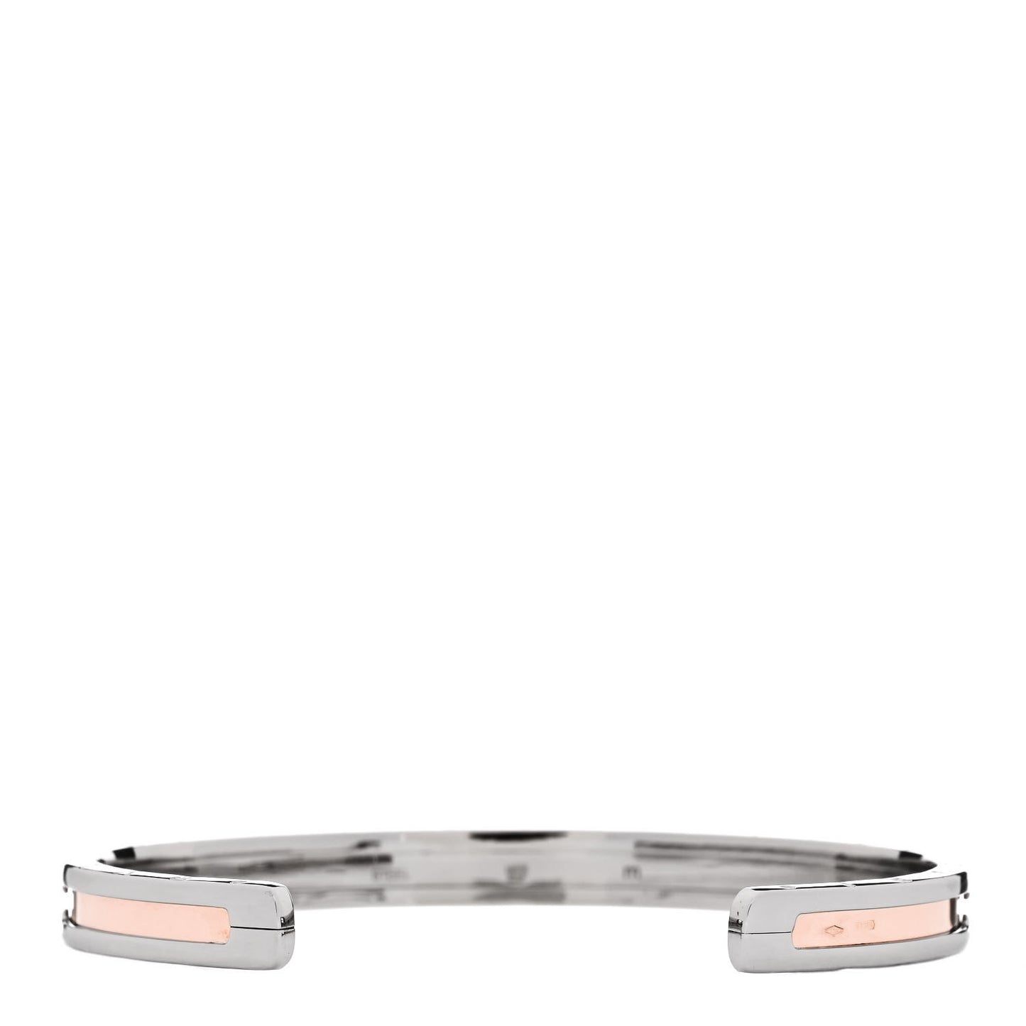 18K Rose Gold Stainless Steel B.Zero1 Cuff Bracelet M