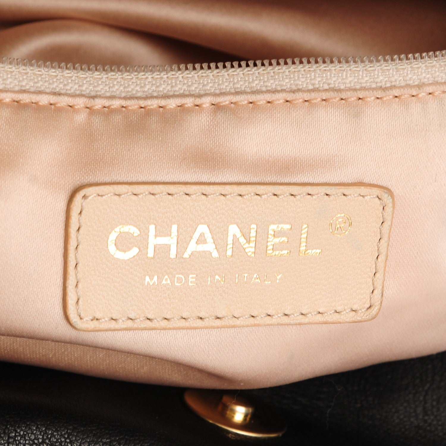 Chanel Lambskin Constructivism Tote Black 6 of 7