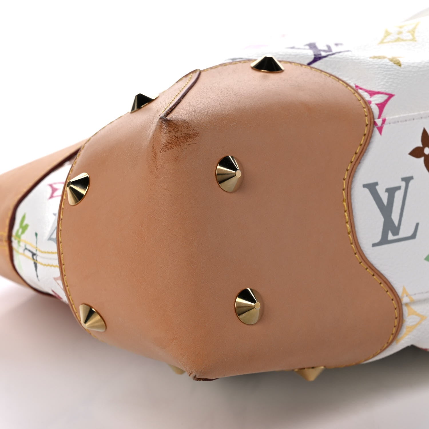 Louis Vuitton Monogram Multicolor Judy MM White 8 of 9