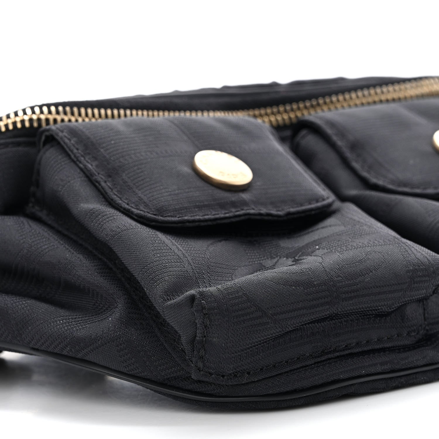 Chanel Nylon Travel Belt Bag Black 9 of 10