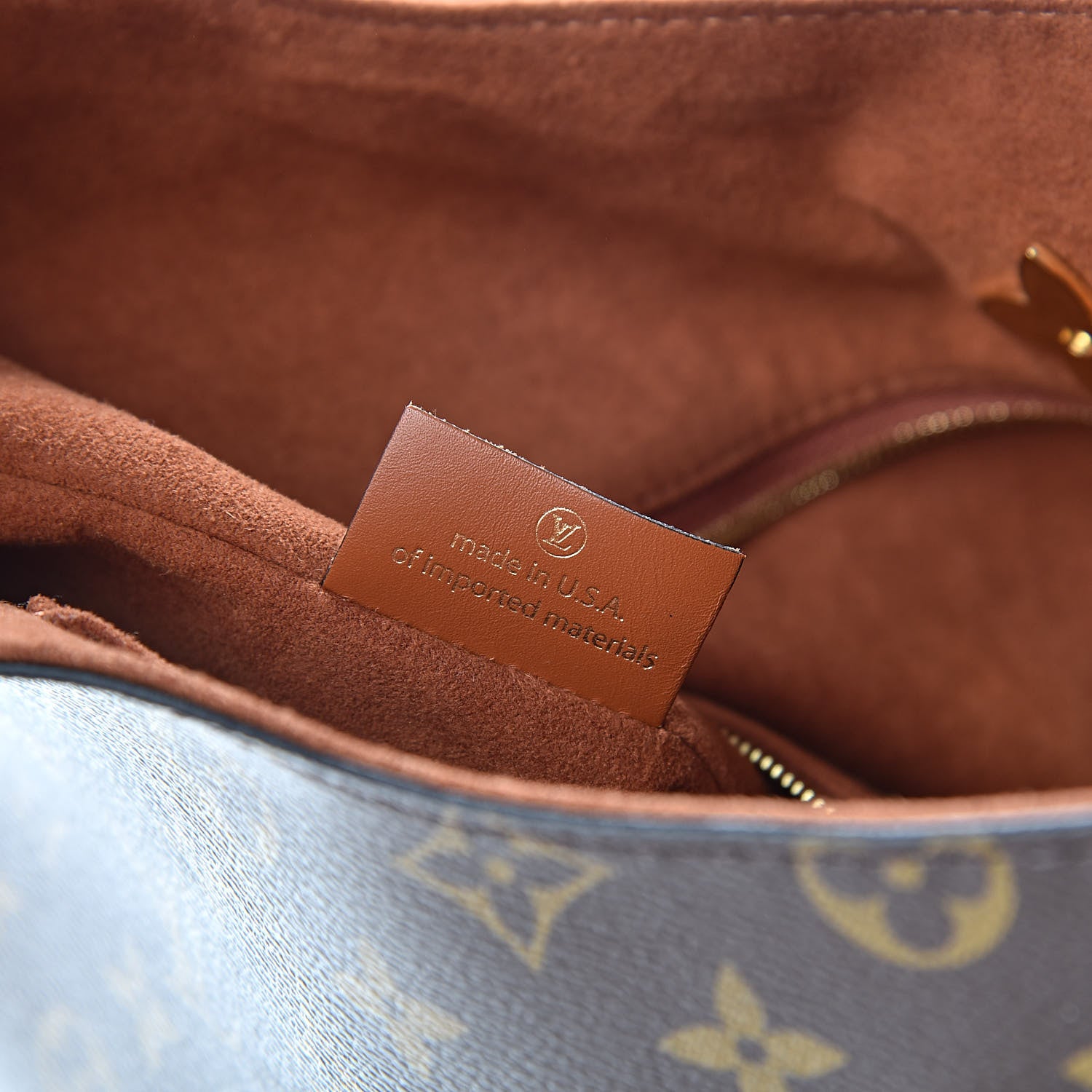 Louis Vuitton Monogram Flower Hobo Caramel 7 of 11