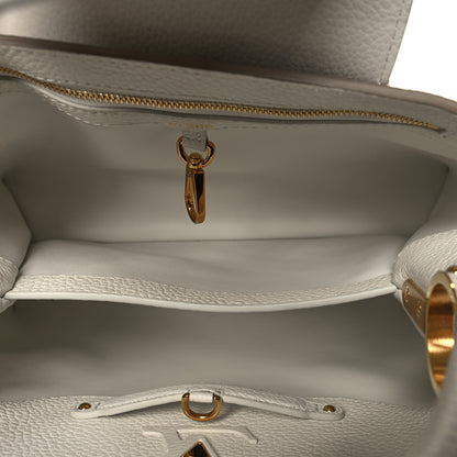 Louis Vuitton Taurillon Artycapucines Henry Taylor MM Snow 6 of 11