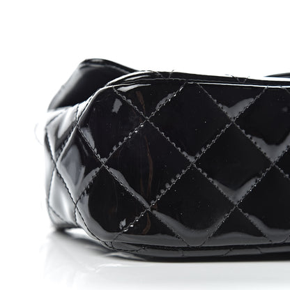 Chanel Patent Calfskin Quilted Mini Rectangular Flap Black 8 of 10