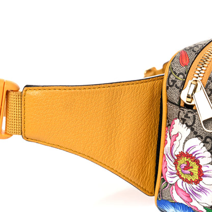 Gucci GG Supreme Monogram Flora Medium Ophidia Belt Bag Beige Multicolor Crop 14 of 18