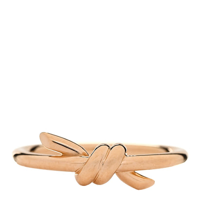 Tiffany 18K Rose Gold Knot Ring 52 6 1 of 5