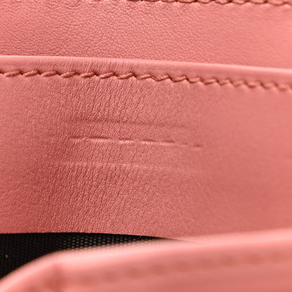 Gucci Moon Calfskin Interlocking G French Wallet Cameo Pink 9 of 10