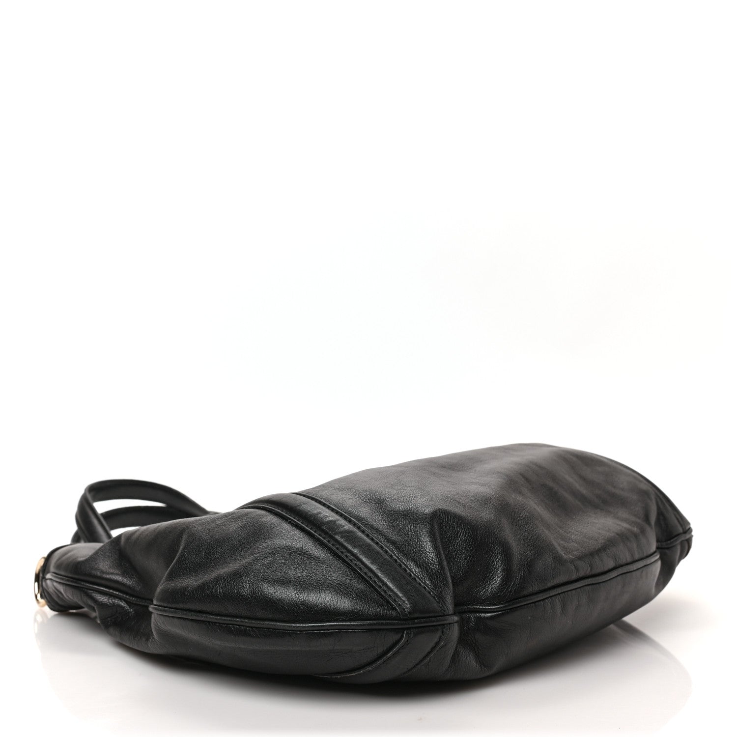 Gucci Calfskin Medium Britt Tote Black 4 of 9