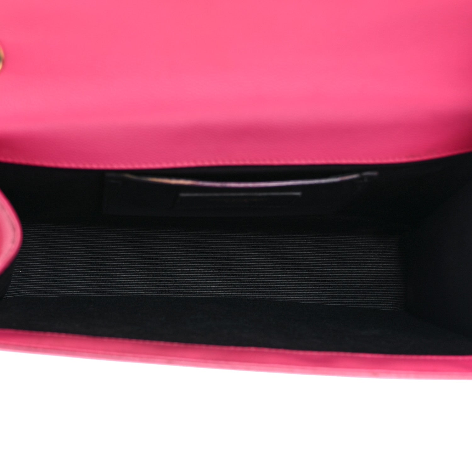 Saint Laurent Grain De Poudre Medium Classic Monogram Kate Satchel Lipstick Fuchsia 6 of 10
