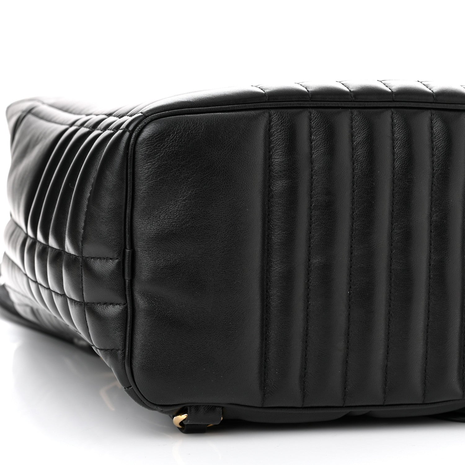 Burberry Lambskin Quilted Medium Lola Backpack Black 8 of 9