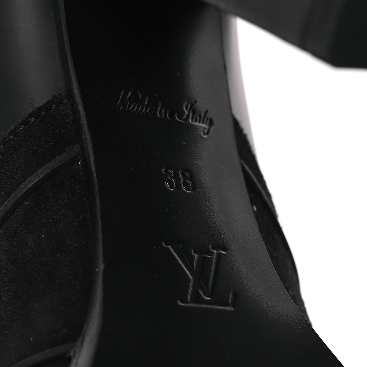 Louis Vuitton Suede Calfskin Monogram Star Trail Ankle Boots 38 Black 7 of 11