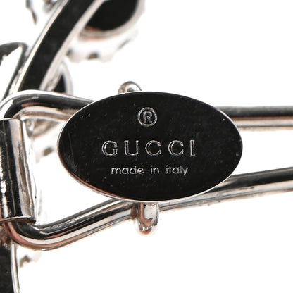 Gucci Crystal Interlocking G Hair Clip Silver 3 of 5