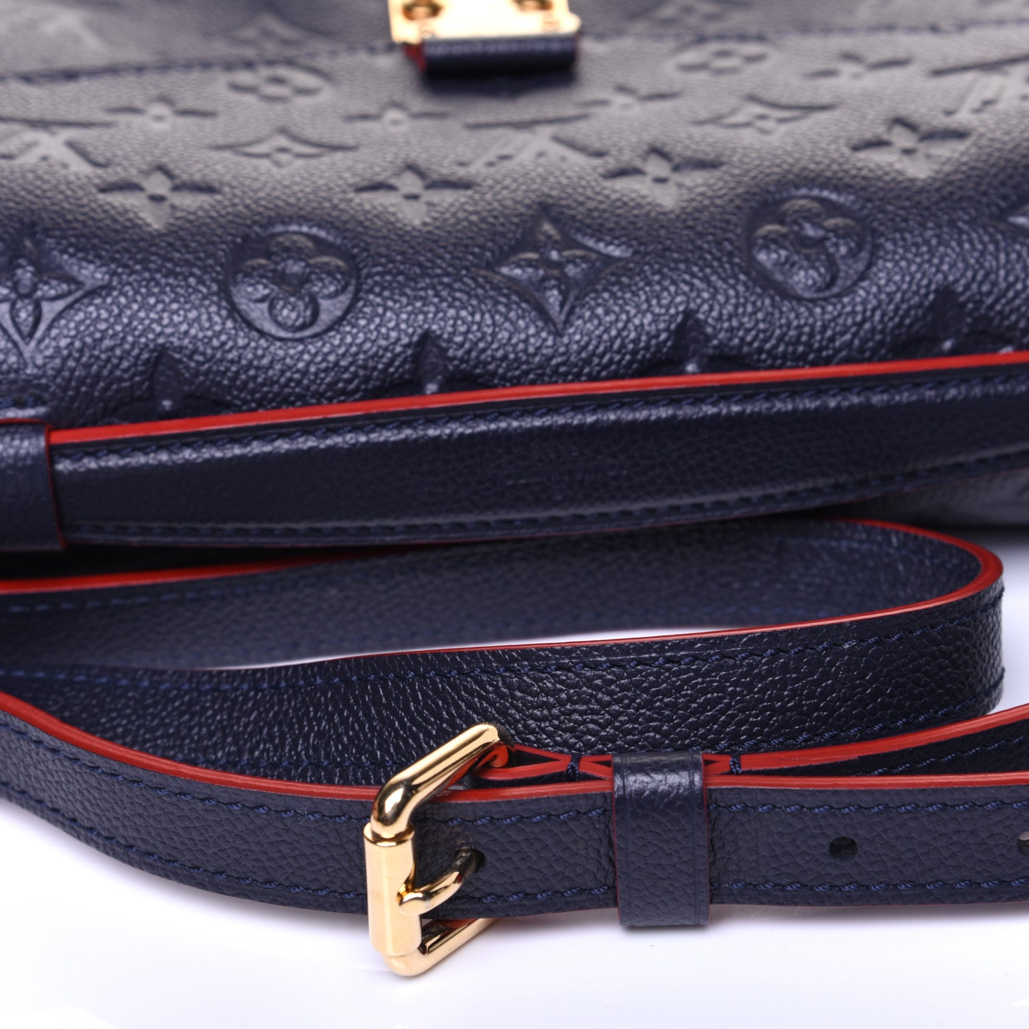 Louis Vuitton Empreinte Pochette Metis Marine Rouge 11 of 12