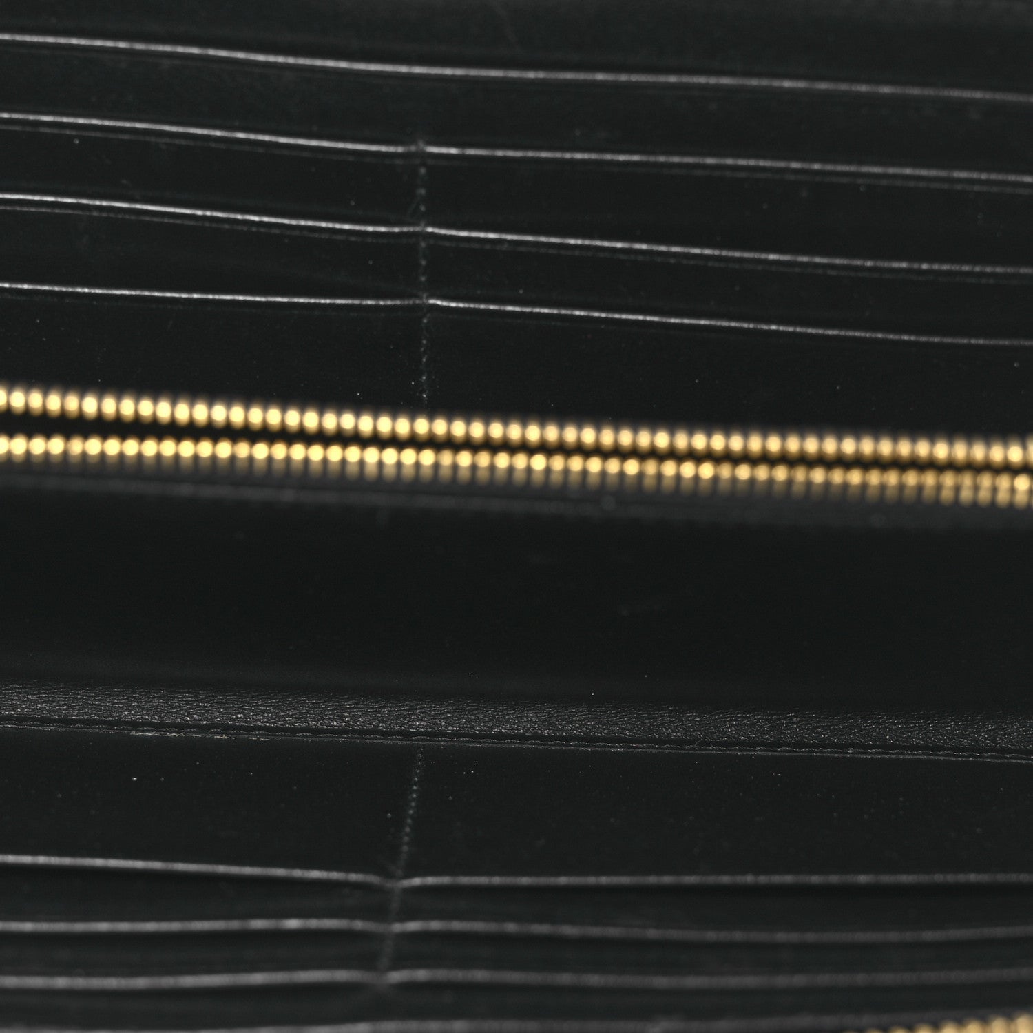 Prada Vitello Move Bi-Color Zip Around Wallet Black 5 of 11