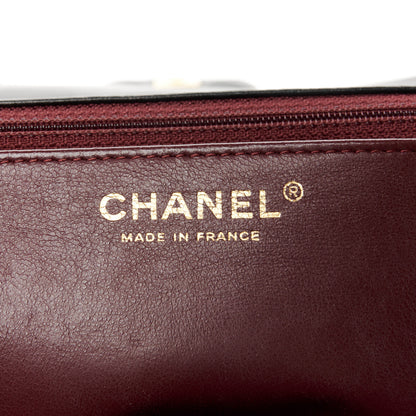 Chanel Lambskin Quilted Maxi Double Flap Black 7 of 11