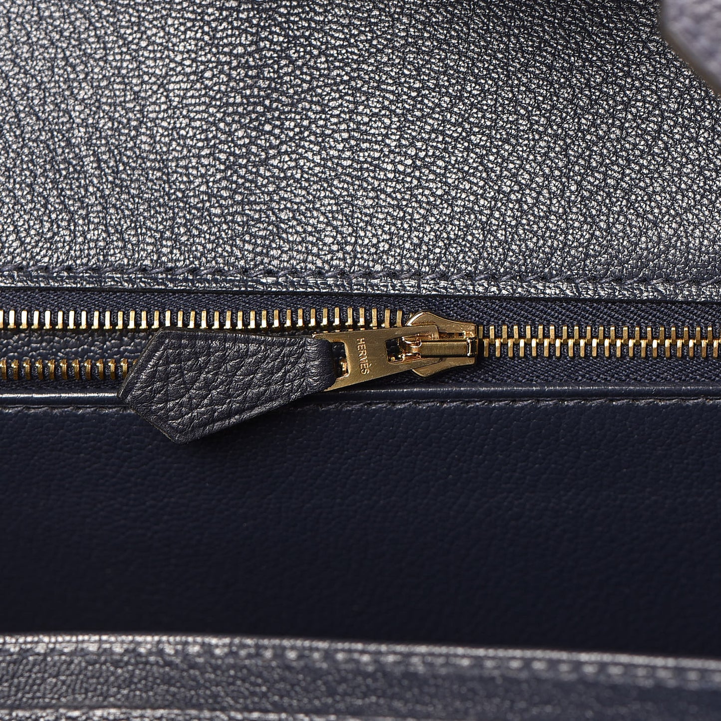 Togo Birkin 35 Bleu Nuit