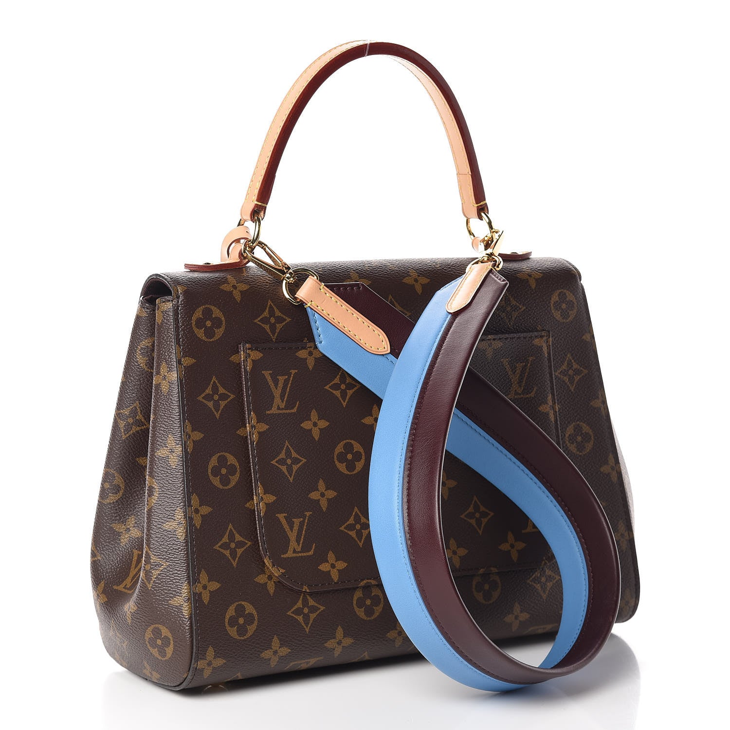 Louis Vuitton Monogram Cluny MM Blue Glacial 3 of 10