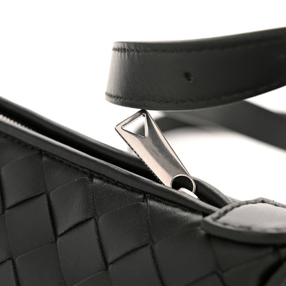 Bottega Veneta Calfskin Intrecciato Traveler Phone Pouch Dark Green 11 of 11