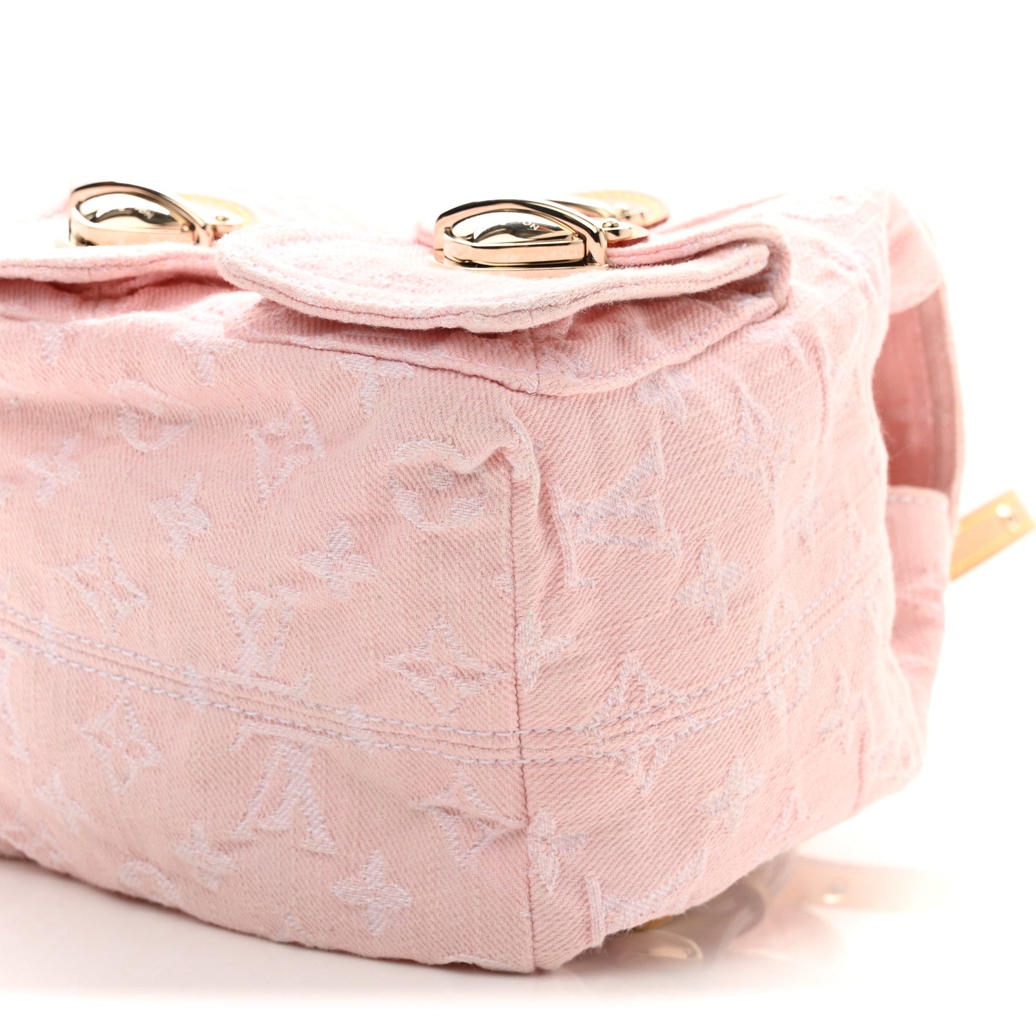 Louis Vuitton Denim Venice Backpack Washed Pink 9 of 9