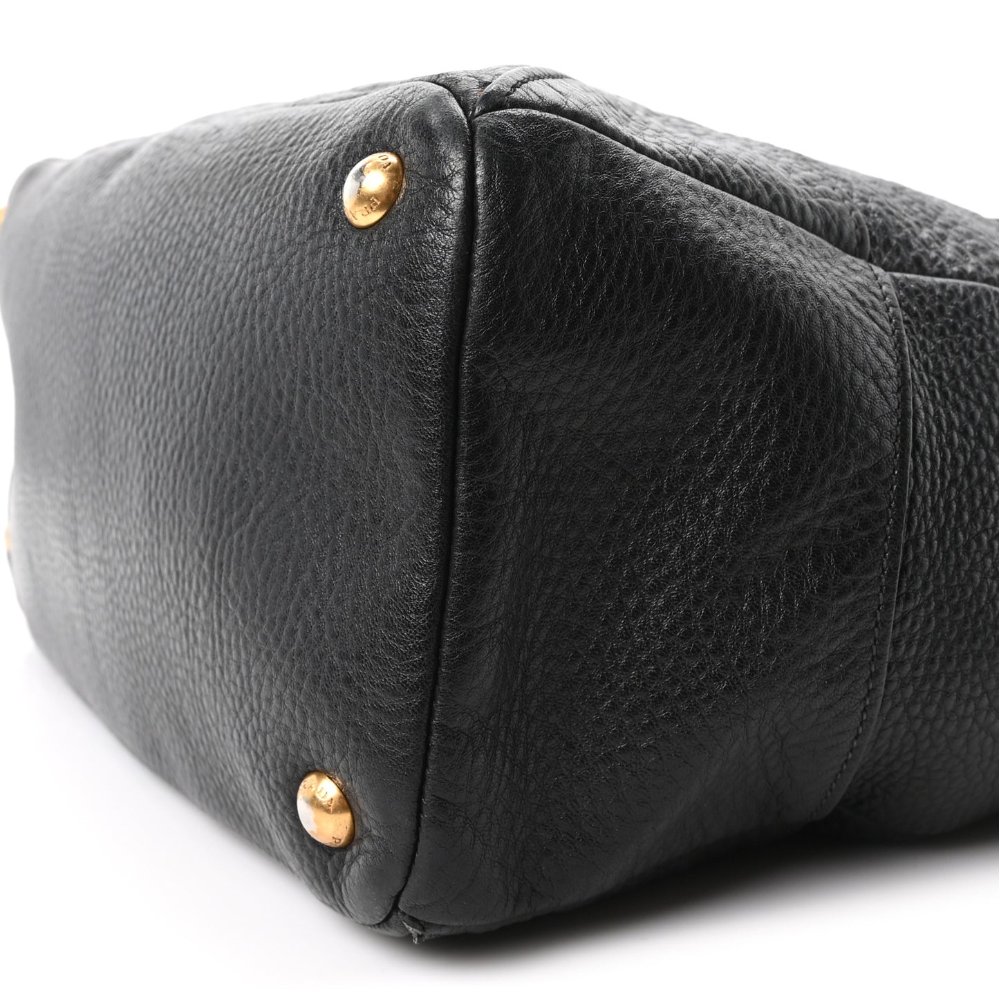 Vitello Daino Tote Black