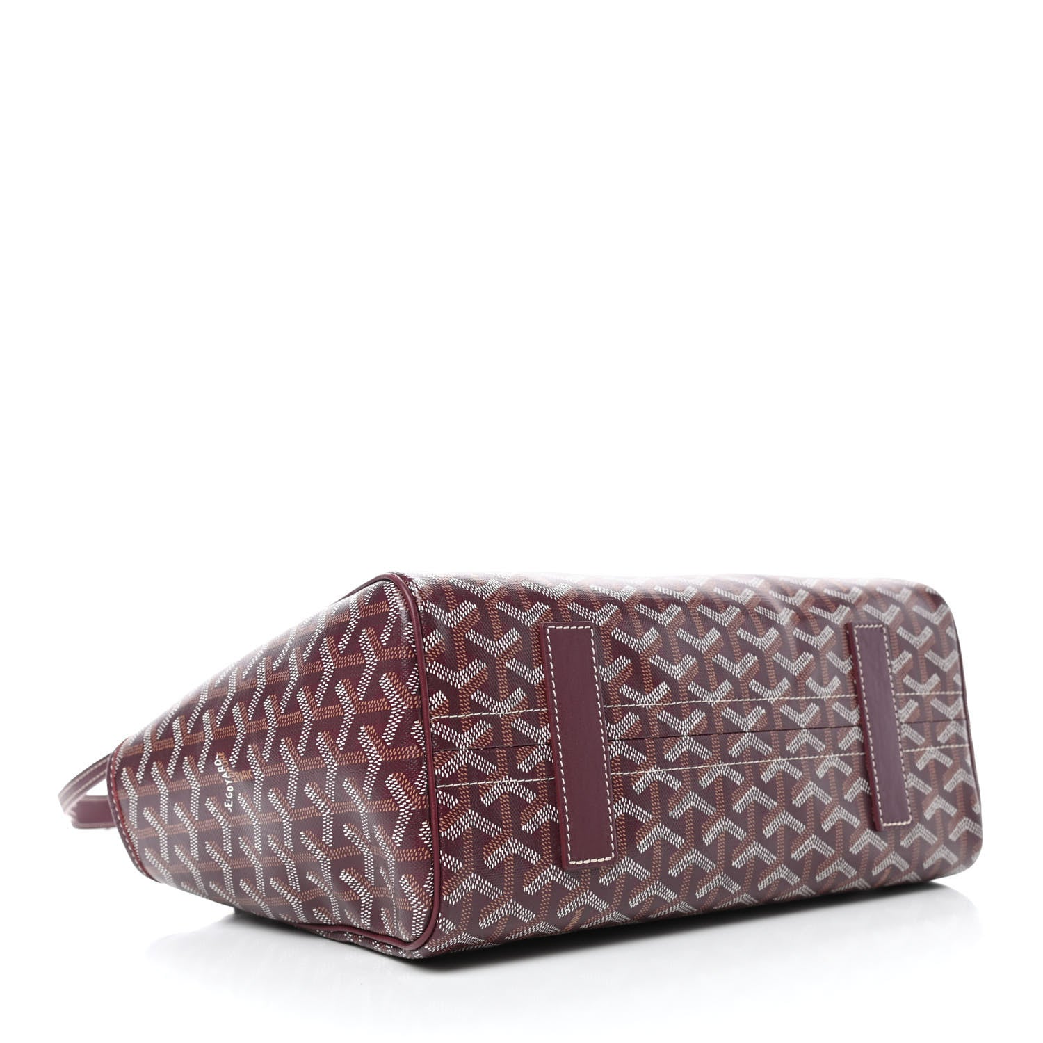 Goyard Goyardine Rouette PM Burgundy 3 of 4