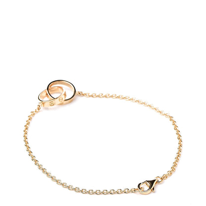 Cartier 18K Yellow Gold Interlocking LOVE Bracelet 3 of 8