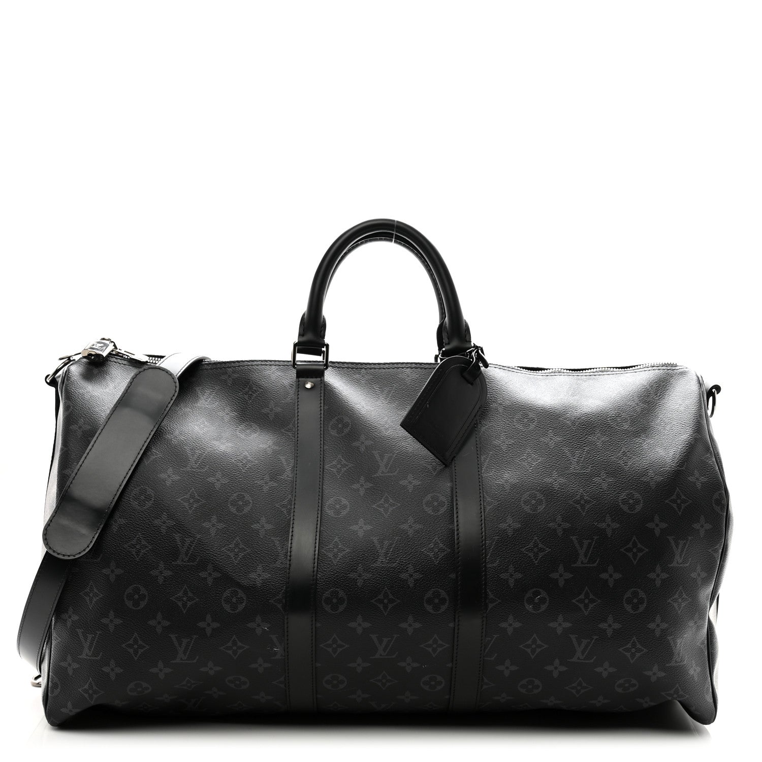 Louis Vuitton Monogram Eclipse Keepall Bandouliere 55 1 of 14