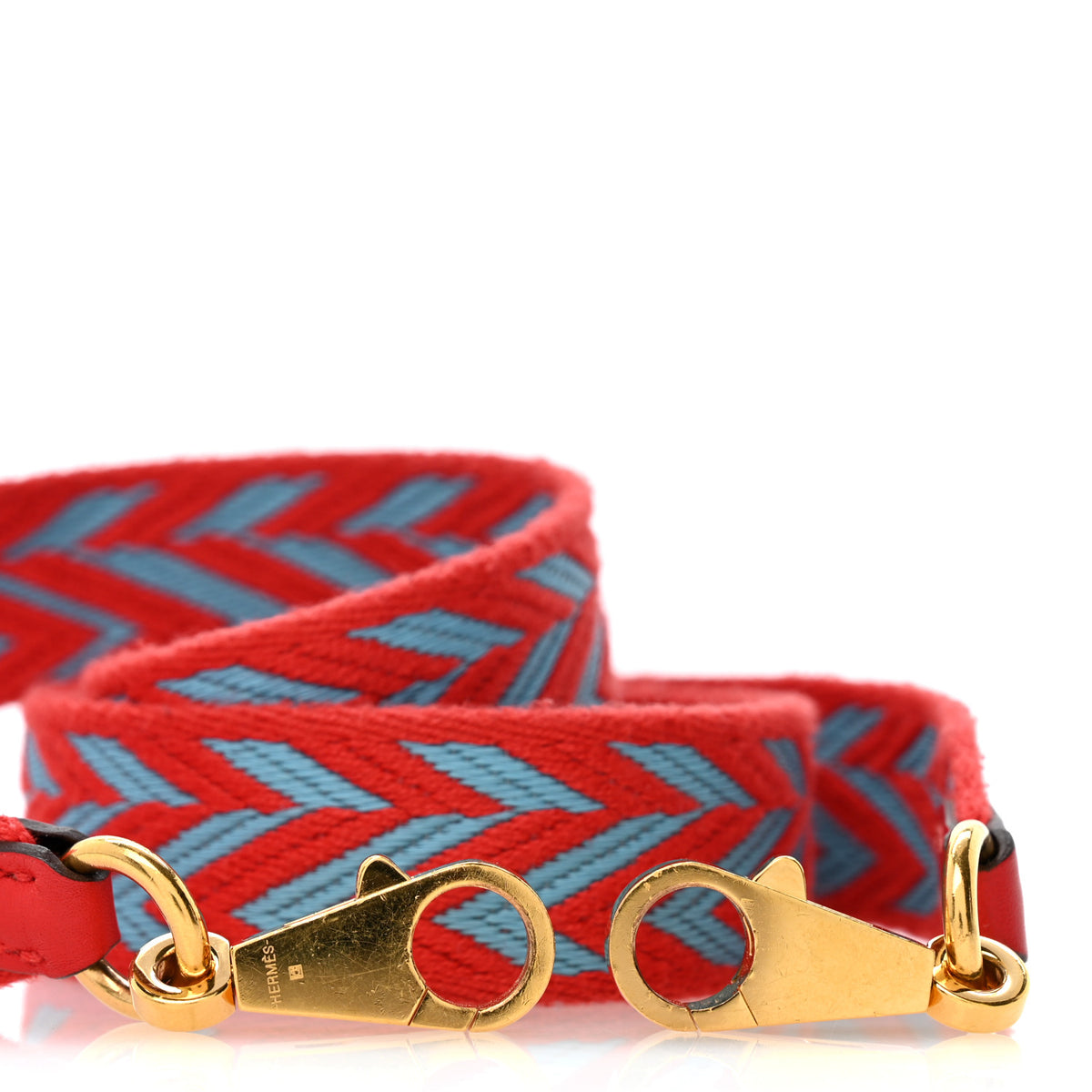 Toile Swift 25mm Sangle ZigZag Shoulder Strap Rouge de Coeur Bleu du Nord