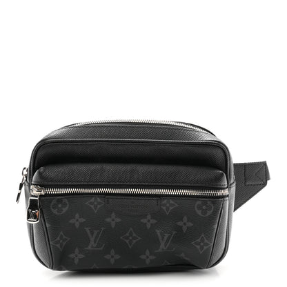 Louis Vuitton Taiga Monogram Outdoor Bumbag Black 1 of 9