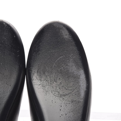 Chanel Enamel Pearl Crystal Lambskin Womens CC Mocassin Loafers 42 Black 11 of 15