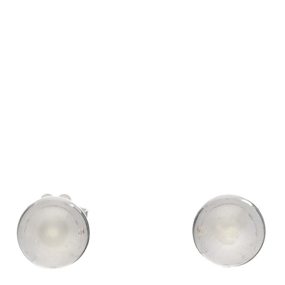 Tiffany Sterling Silver 8mm HardWear Ball Earrings 1 of 5