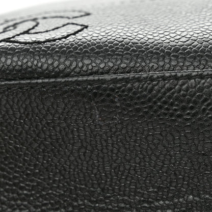 Chanel Caviar CC Shoulder Bag Black 12 of 13