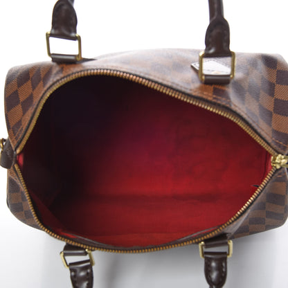 Louis Vuitton Damier Ebene Speedy 30 5 of 14