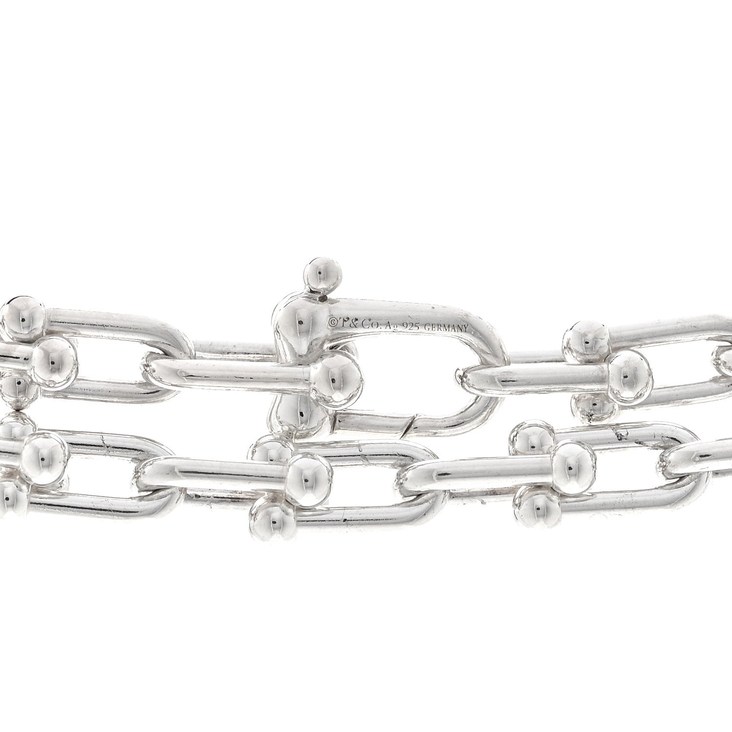 Tiffany Sterling Silver HardWear Wrap Necklace 4 of 5