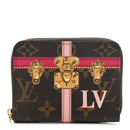 Louis Vuitton Monogram Summer Trunks Zippy Coin Purse 1 of 7