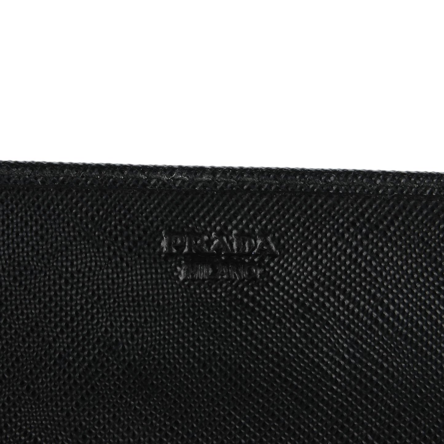 Saffiano Metal Oro Chain Wallet Nero Black