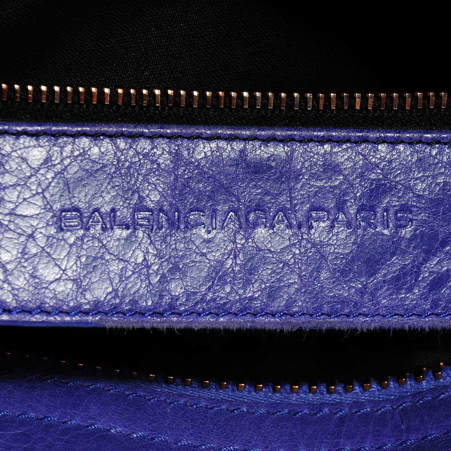 Balenciaga Agneau Giant 21 Rose Gold Hardware City Bleu Lavande 9 of 10