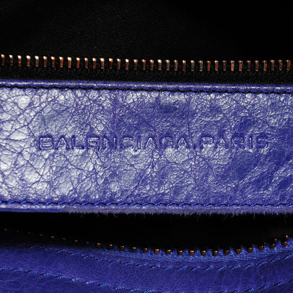 Balenciaga Agneau Giant 21 Rose Gold Hardware City Bleu Lavande 9 of 10