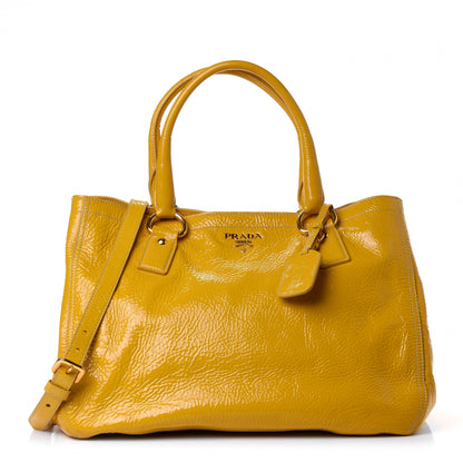 Prada Vernice Naplak Tote Mimosa 1 of 4