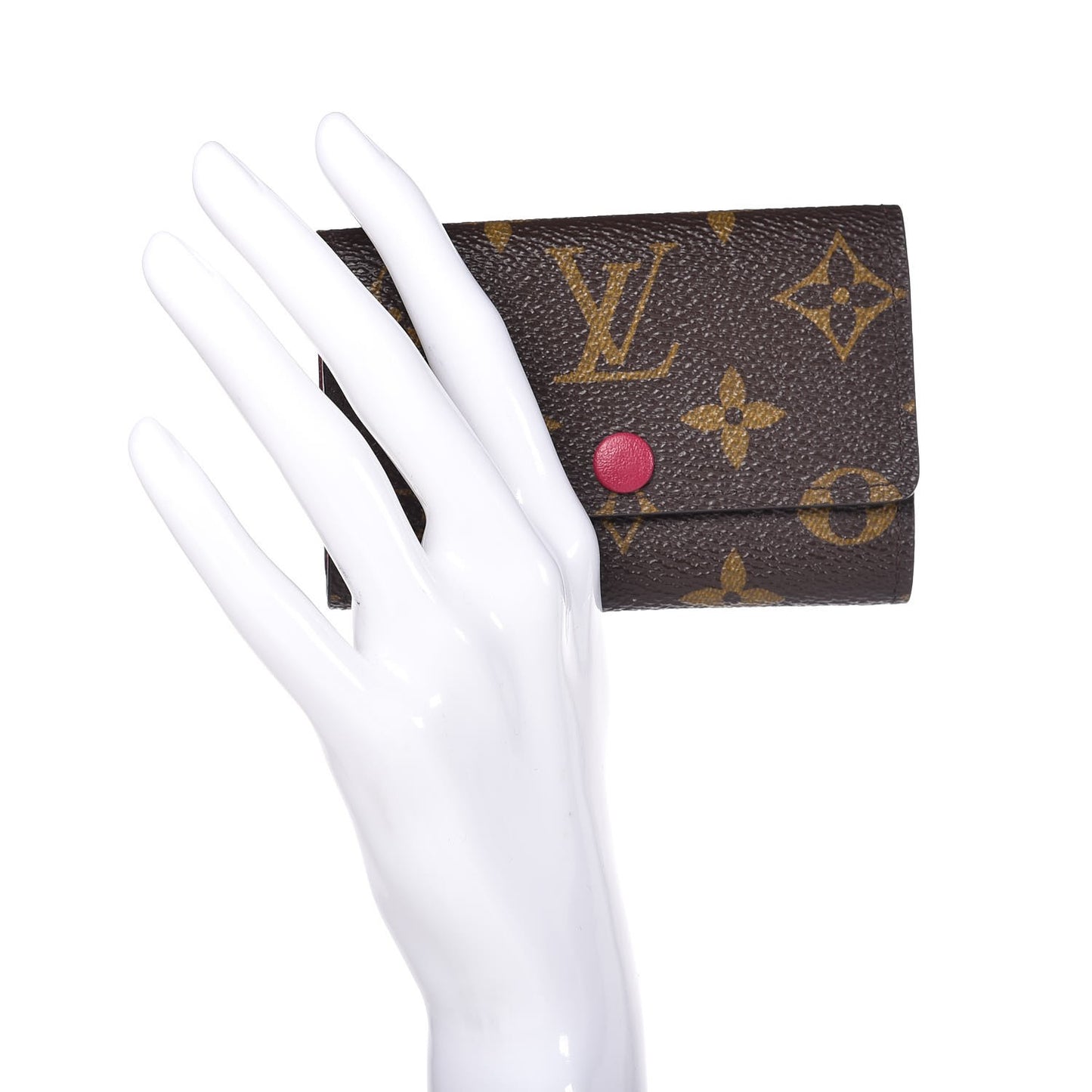 Monogram 6 Key Multicles Holder Fuchsia