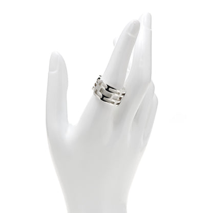 Hermes Sterling Silver PM Arcane Ring 59 8.75 2 of 4